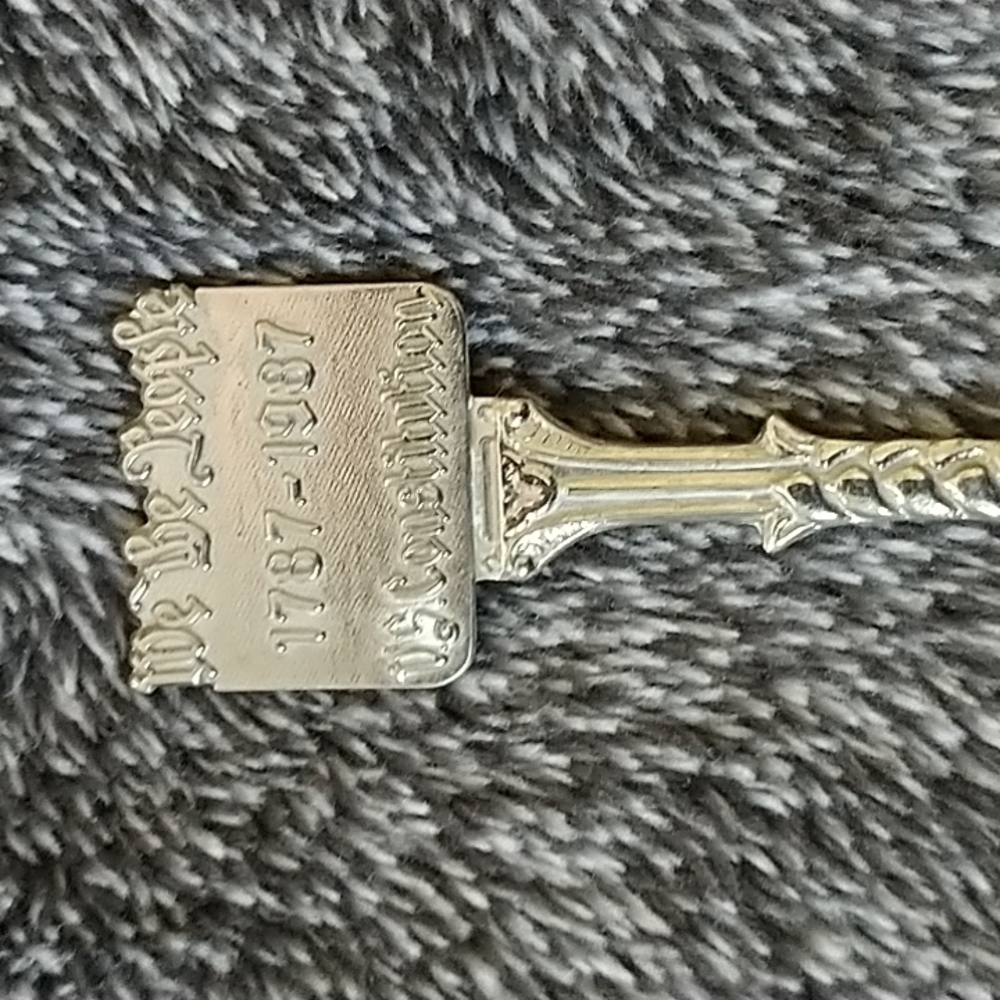 1987 U.S. Constitution souvenir spoon